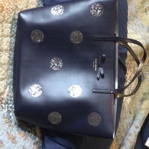 Kate Spade leather tote bag Great condition.